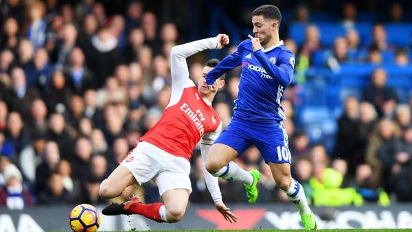 Arsenal Takkan Biarkan Hazard Merajalela Lagi Arsenal Takkan Biarkan Hazard Merajalela Lagi