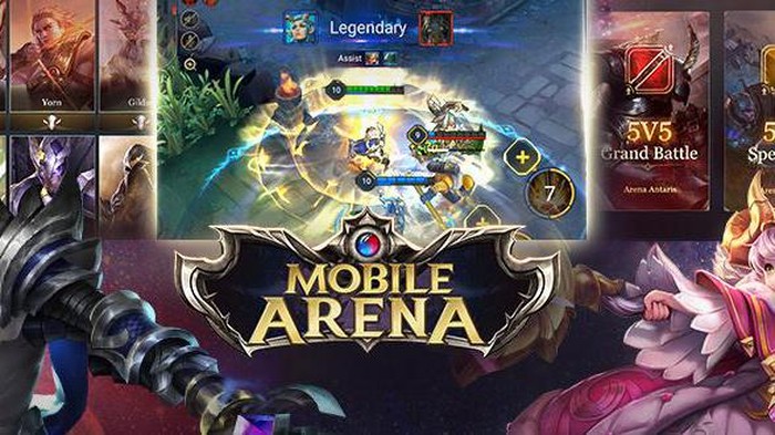 Foto: game mobile arena Foto: game mobile arena