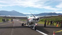 Pesawat Tergelincir, Bupati Puncak Minta Bandara Ilaga Diperpanjang Pesawat Tergelincir, Bupati Puncak Minta Bandara Ilaga Diperpanjang