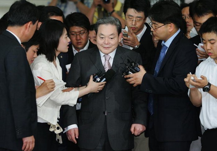 Lee Kun Hee. Foto: Getty Images Lee Kun Hee. Foto: Getty Images
