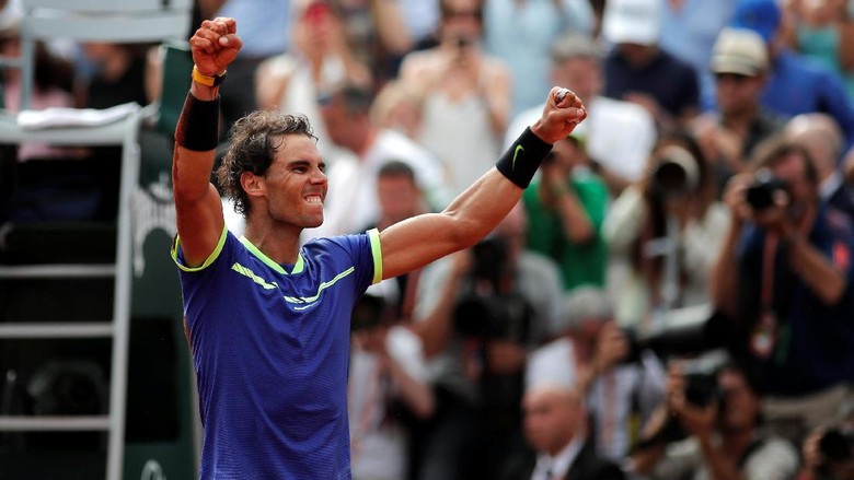 Kalahkan Wawrinka di Final, Nadal Juara Prancis Terbuka Kalahkan Wawrinka di Final, Nadal Juara Prancis Terbuka