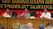 Kapolri dan Sejumlah Menteri Bahas Pengamanan Idul Fitri