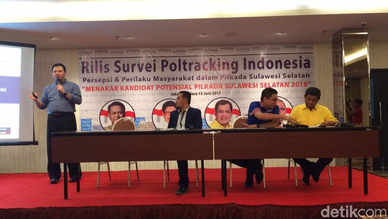Survei Poltracking: 4 Tokoh Jadi Kandidat Kuat Pilgub Sulsel Survei Poltracking: 4 Tokoh Jadi Kandidat Kuat Pilgub Sulsel