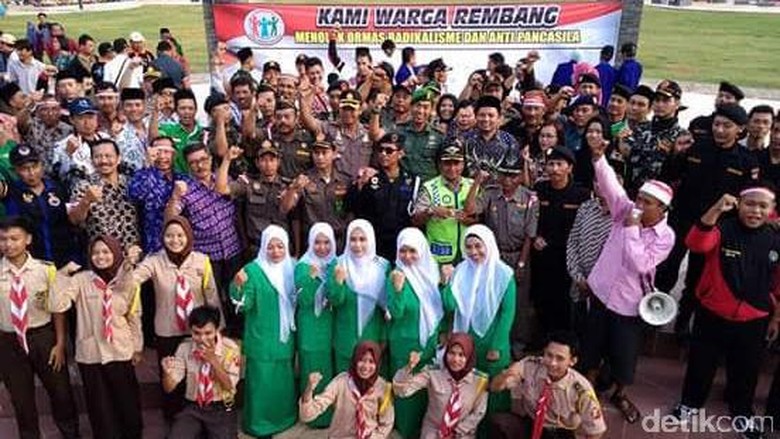 35 Ormas di Rembang Deklarasi Anti-Radikalisme 35 Ormas di Rembang Deklarasi Anti-Radikalisme