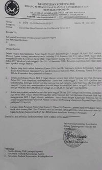 Beredar Surat Tambahan Cuti Bersama 23 Juni, Kemenpan: Masih Proses