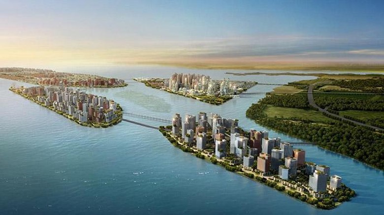 China Bangun Kota Raksasa di 4 pulau di Malaysia China Bangun Kota Raksasa di 4 pulau di Malaysia