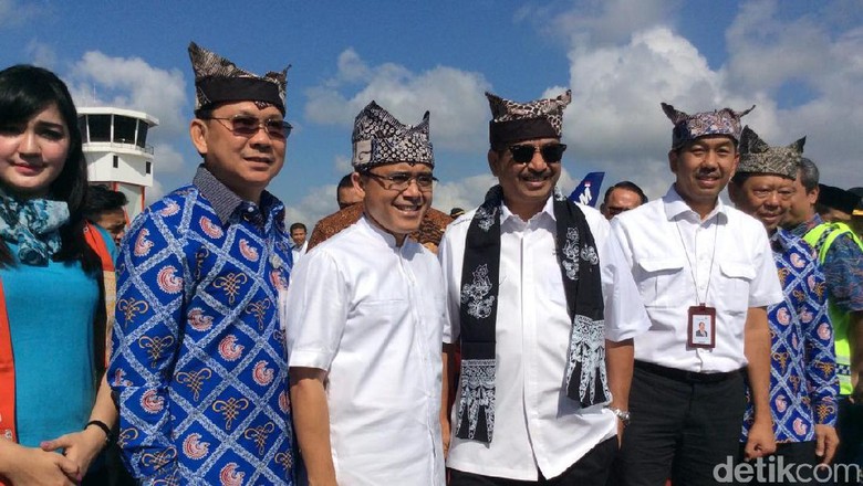 Foto: Peresmian pembukaan direct flight Jakarta-Banyuwangi (Ardian/detikTravel) Foto: Peresmian pembukaan direct flight Jakarta-Banyuwangi (Ardian/detikTravel)