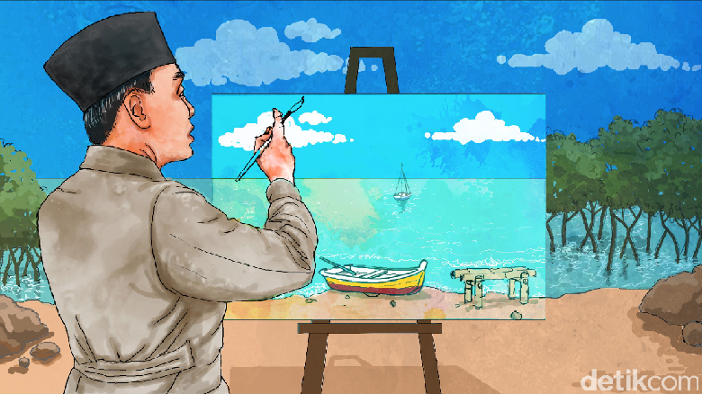 Mimpi Disney Bung Karno di Pantai Ancol Mimpi Disney Bung Karno di Pantai Ancol