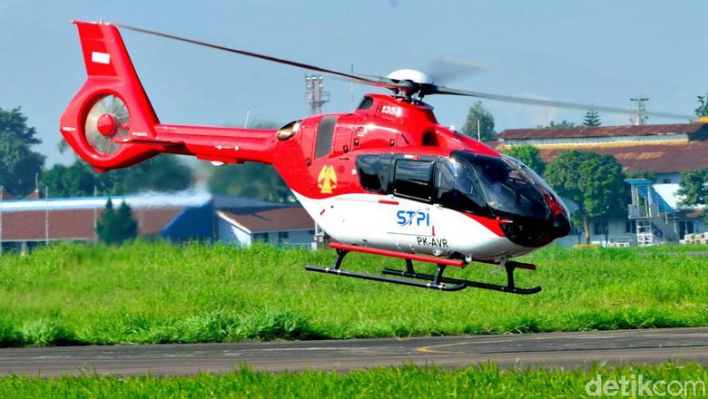 PTDI Kirim Helikopter H135 Pemantau Mudik Lebaran PTDI Kirim Helikopter H135 Pemantau Mudik Lebaran