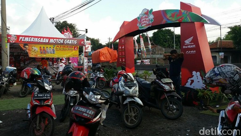Honda Dirikan Rest Area Nyaman untuk Pemudik di Jateng Honda Dirikan Rest Area Nyaman untuk Pemudik di Jateng