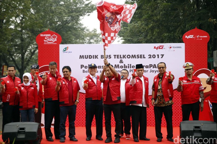 8.000 Orang Ikut Mudik Bareng Telkomsel