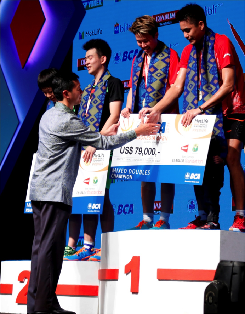 Gelar Juara Tontowi dan Liliyana untuk Indonesia