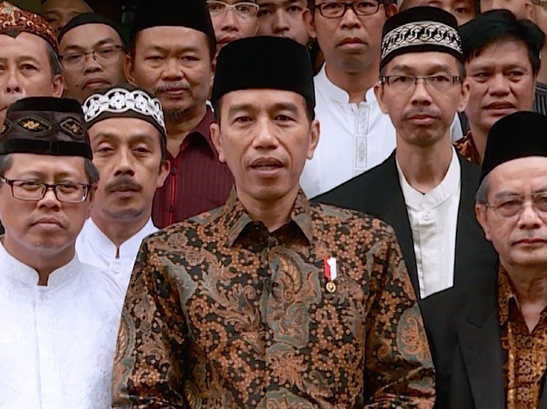 Jokowi: Islam Radikal Bukan Bangsa Indonesia Jokowi: Islam Radikal Bukan Bangsa Indonesia
