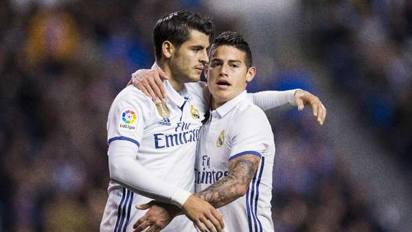Peringatan untuk James dan Morata: Meninggalkan Madrid Berarti Penurunan Peringatan untuk James dan Morata: Meninggalkan Madrid Berarti Penurunan