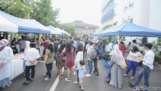 Meriahnya WNI Rayakan Lebaran di Korsel, Dangdutan hingga Poco-poco