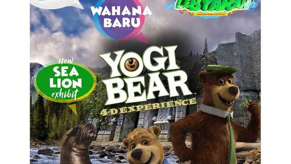 Yogi Bear dan Singa Laut Meriahkan Liburan di Ancol Yogi Bear dan Singa Laut Meriahkan Liburan di Ancol