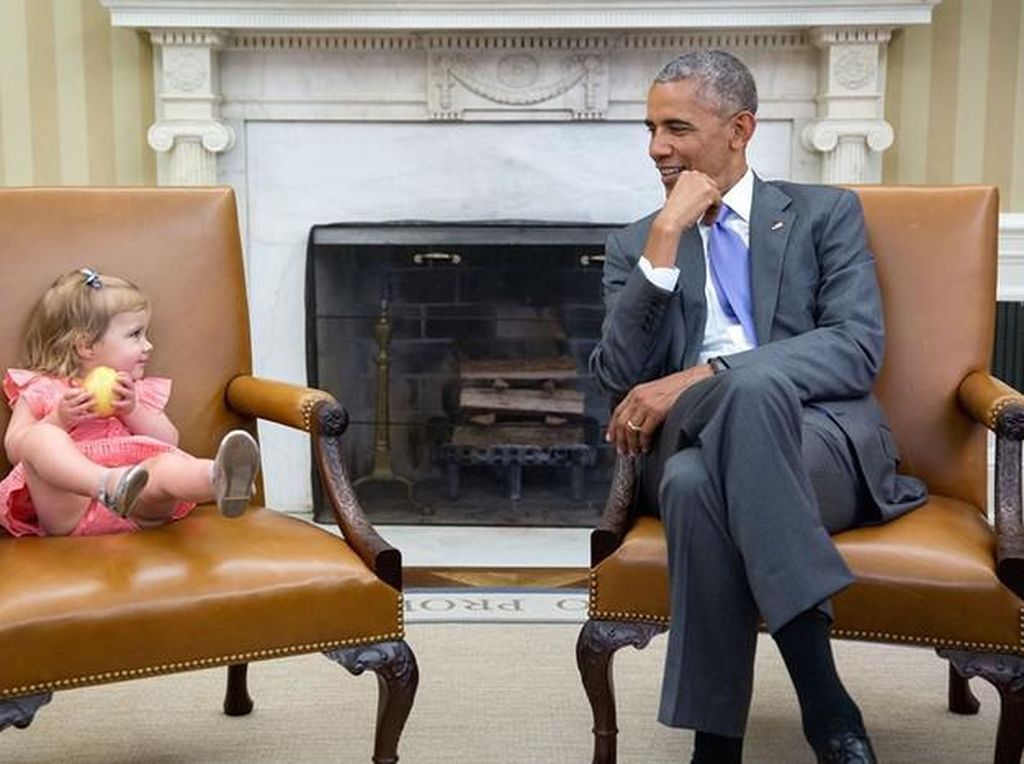 Kenangan Manis Saat-saat Terakhir Obama Presiden