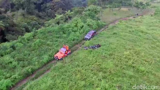 Mudik Lebaran ke Kediri, Coba Off Road di Gunung Kelud