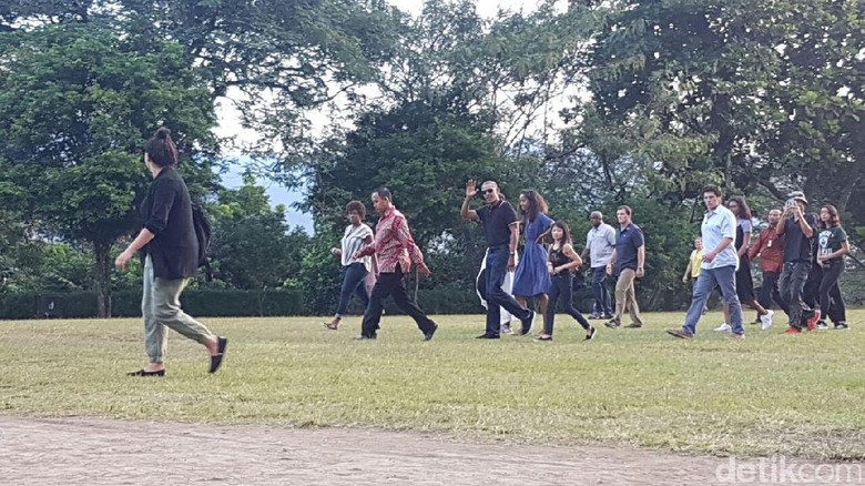 Obama Terkesan dengan Struktur Candi Borobudur dan Panorama Alam