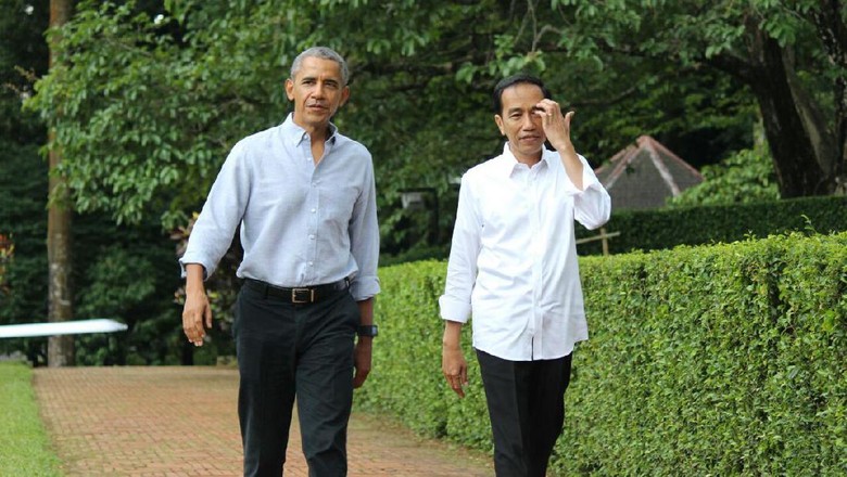Satu Jam Bersama Jokowi, Obama Tinggalkan Istana Bogor Satu Jam Bersama Jokowi, Obama Tinggalkan Istana Bogor