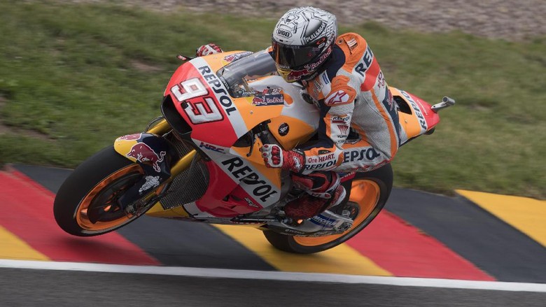 Marquez: Honda Tampil Oke di Lintasan Kering atau Basah Marquez: Honda Tampil Oke di Lintasan Kering atau Basah
