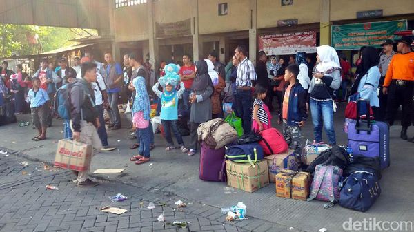 Puncak Arus Balik, Penumpang di Terminal Yogyakarta Turun 40 Persen