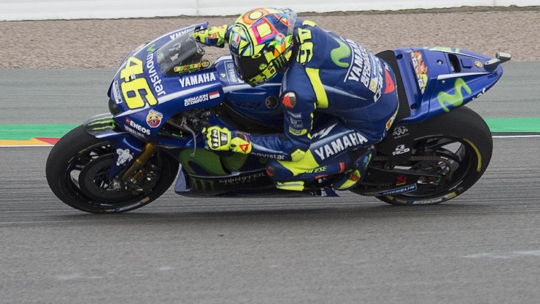 Rossi Akui Amat Kesulitan pada Hari Pertama Latihan Bebas MotoGP Jerman Rossi Akui Amat Kesulitan pada Hari Pertama Latihan Bebas MotoGP Jerman
