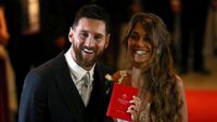 Para WAGs Seksi di Nikahan Messi, Penampakan Istri Egi John yang Bercadar