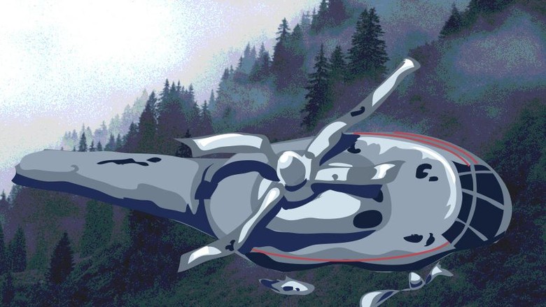Helikopter Basarnas Ditemukan di Dekat Lereng Gunung Sindoro Helikopter Basarnas Ditemukan di Dekat Lereng Gunung Sindoro