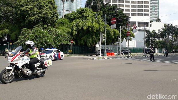 Rombongan Obama Tinggalkan Hotel Mandarin, Bergerak ke 