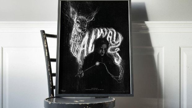 Cetakan Poster Kaligrafi Harry Potter Kini Dijual di 