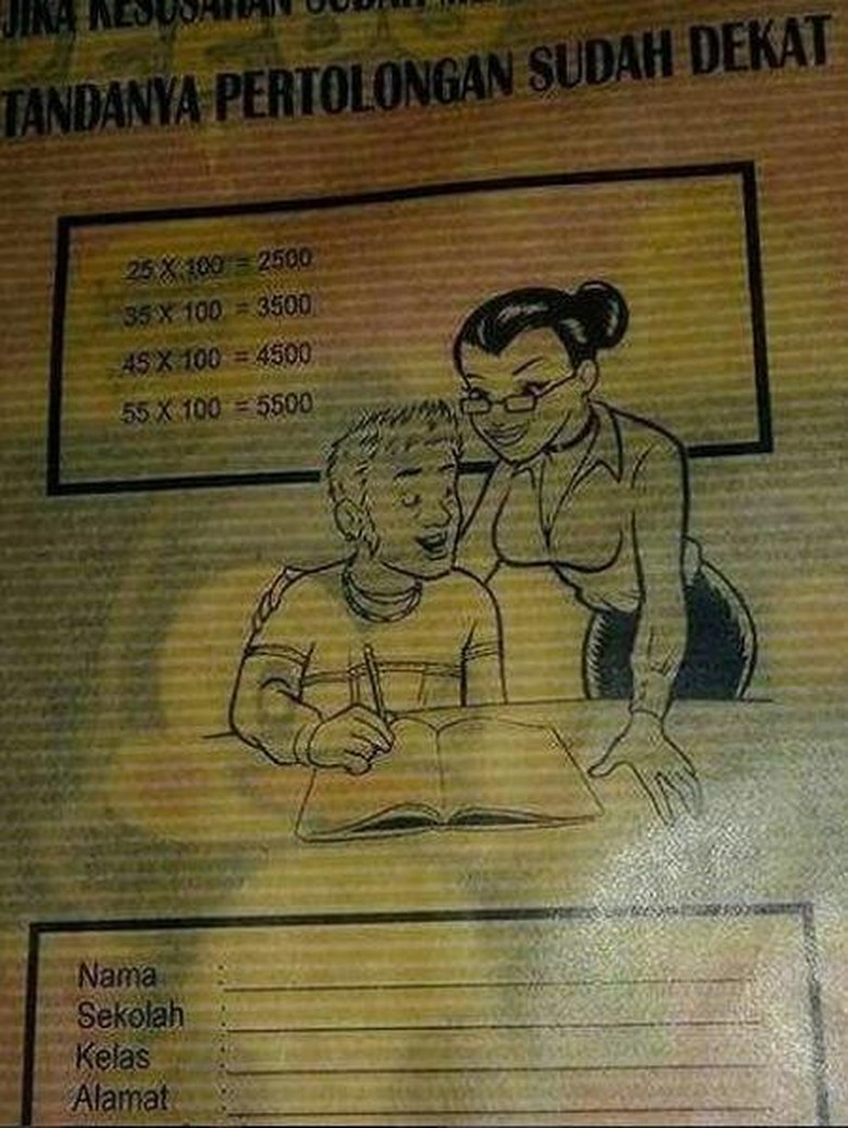 Sampul Buku Tulis Menjurus Pornografi, KPAI Imbau Ortu Waspada Sampul Buku Tulis Menjurus Pornografi, KPAI Imbau Ortu Waspada