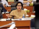 Rapat di DPR, Sri Mulyani Keseleo Lidah Sebut Miliar Jadi Triliun