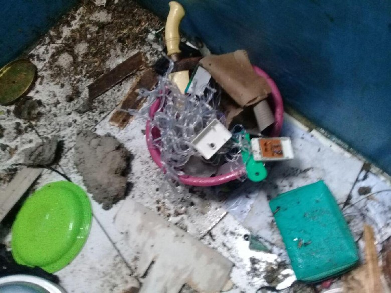 Polisi Olah TKP Ledakan Bom Panci di Buahbatu Bandung