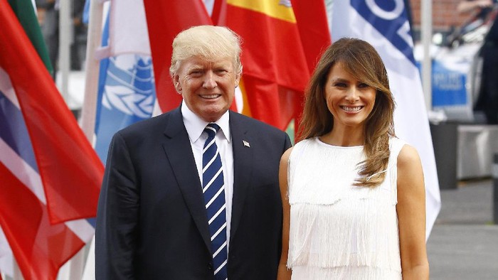 Donald Trump dan istri. Foto: Morris MacMatzen/Getty Images Donald Trump dan istri. Foto: Morris MacMatzen/Getty Images
