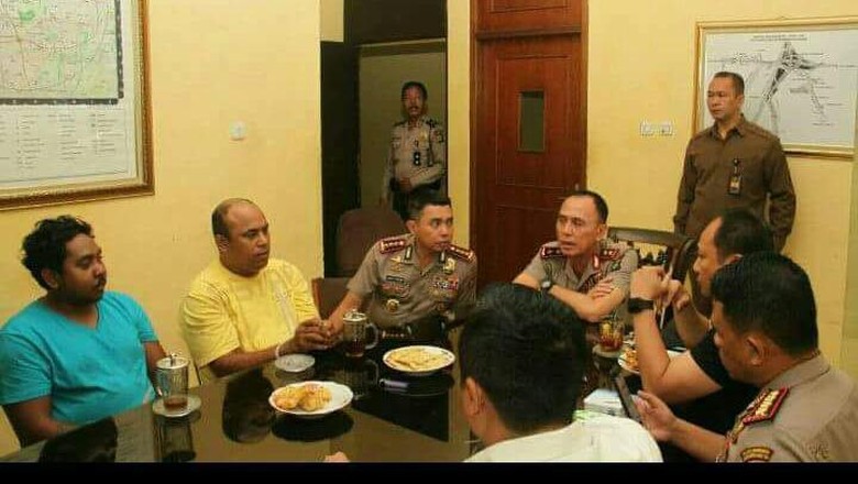 Penjelasan Polisi soal Foto Kapolda Semeja Bareng Pembacok Hermansyah