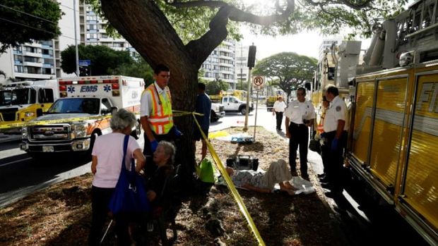 Kondominium Terbakar di Honolulu Hawaii, 3 Orang Tewas