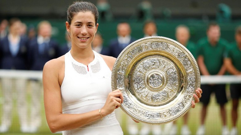 Kalahkan Venus, Muguruza Juara Kalahkan Venus, Muguruza Juara