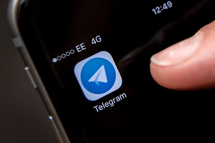 Aplikasi Telegram. Foto: Telegram Aplikasi Telegram. Foto: Telegram