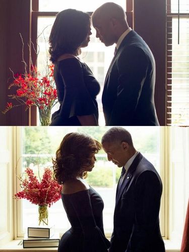 Pose-pose Kreatif Pasangan yang Tiru Foto Michelle dan Barack Obama