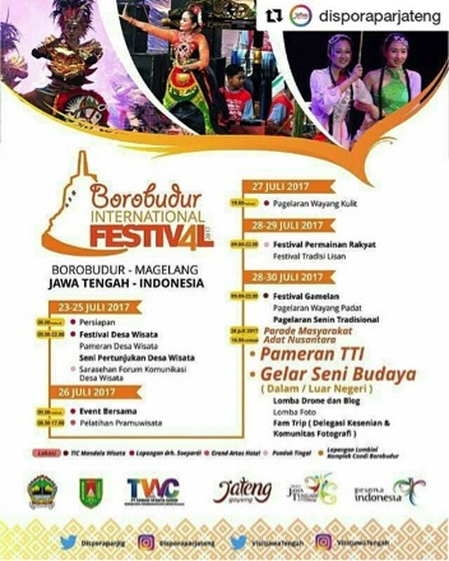 Borobudur International Festival 2017 Jadi Perbincangan Hangat