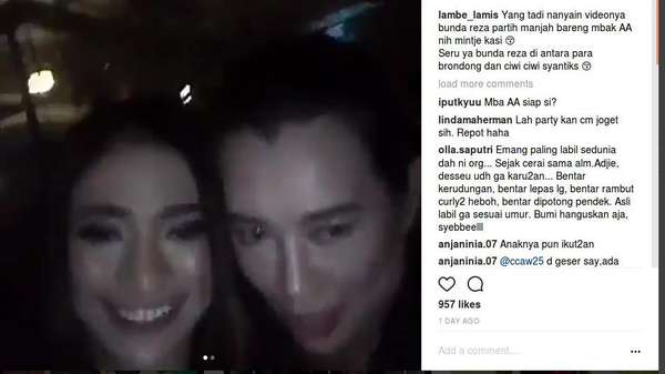 Niken Anjani Cerai, Kedua Putri Reza Artamevia Dugem Bareng Amel Alvi Niken Anjani Cerai, Kedua Putri Reza Artamevia Dugem Bareng Amel Alvi
