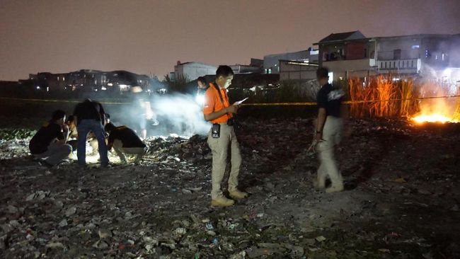 Mayat Pria Ditemukan Terbakar di Cengkareng
