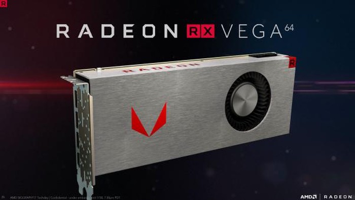 Kartu grafis Radeon Vega. Foto: AMD Kartu grafis Radeon Vega. Foto: AMD
