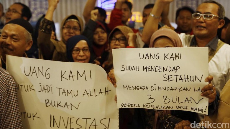 Bos First Travel Ditahan Atas Laporan Agen yang Dikejar Jemaah Bos First Travel Ditahan Atas Laporan Agen yang Dikejar Jemaah