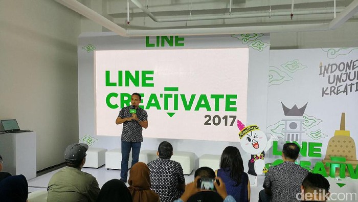 Line Creativate. Foto: detikINET/Muhammad Alif Goenawan Line Creativate. Foto: detikINET/Muhammad Alif Goenawan