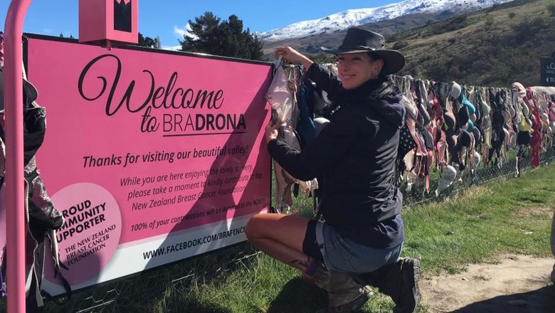 Pagar Bra Cadrona (Cardrona Valley Bra Fence/Facebook) Pagar Bra Cadrona (Cardrona Valley Bra Fence/Facebook)
