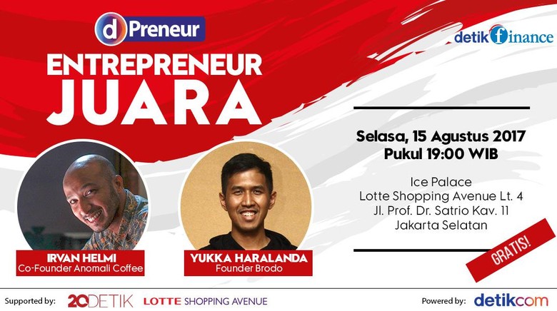 Bos Anomali dan Brodo Siap Buka-bukaan di dPreneur Bos Anomali dan Brodo Siap Buka-bukaan di dPreneur