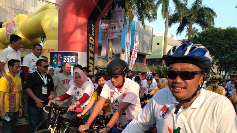Gowes Nusantara Sampai di Ibukota, Menpora Puji Partisipasi Warga Jakarta Gowes Nusantara Sampai di Ibukota, Menpora Puji Partisipasi Warga Jakarta