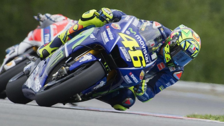 Finis Keempat Tak Terlalu Buruk buat Rossi Finis Keempat Tak Terlalu Buruk buat Rossi